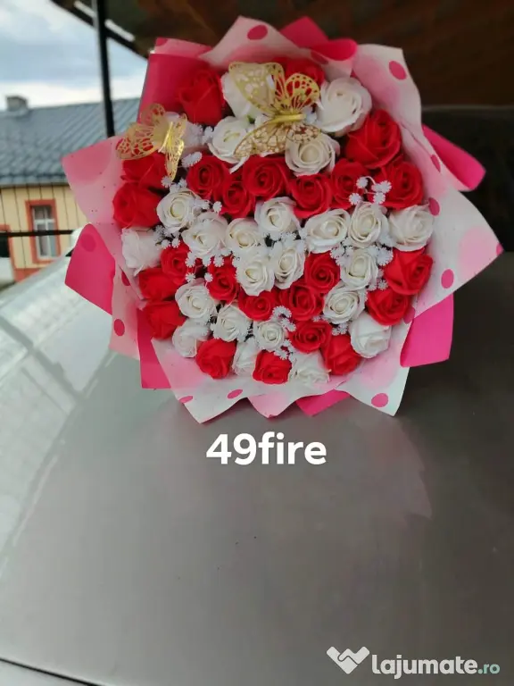 Flori din săpun parfumat