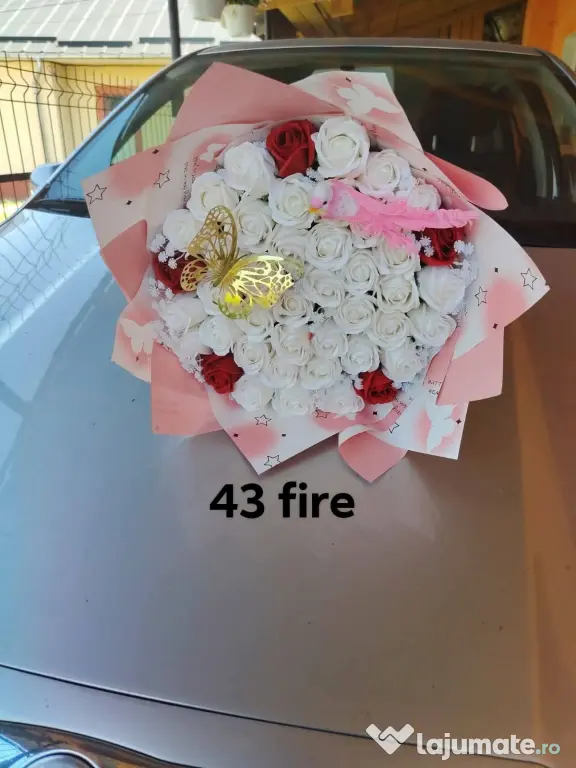 Flori din săpun parfumat