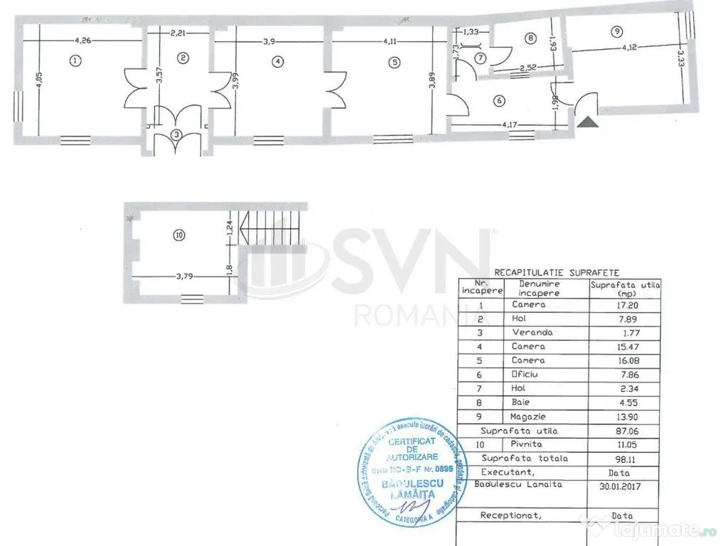Casa 5 Camere Cismigiu Calea Victoriei Stirbei Voda