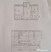 Apartament 2 camere zona Garii Marna, etaj 3, suprafata 47mp 