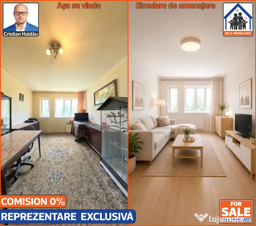 De vanzare: Apartament cu 3 camere in Titan | Pret corect!!!