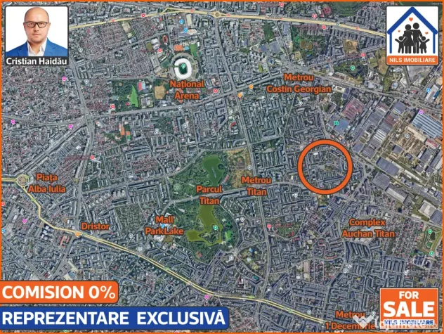 De vanzare: Apartament cu 3 camere in Titan | Pret corect!!!