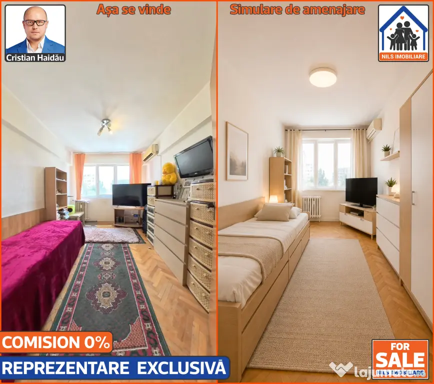 De vanzare: Apartament cu 3 camere in Titan | Pret corect!!!