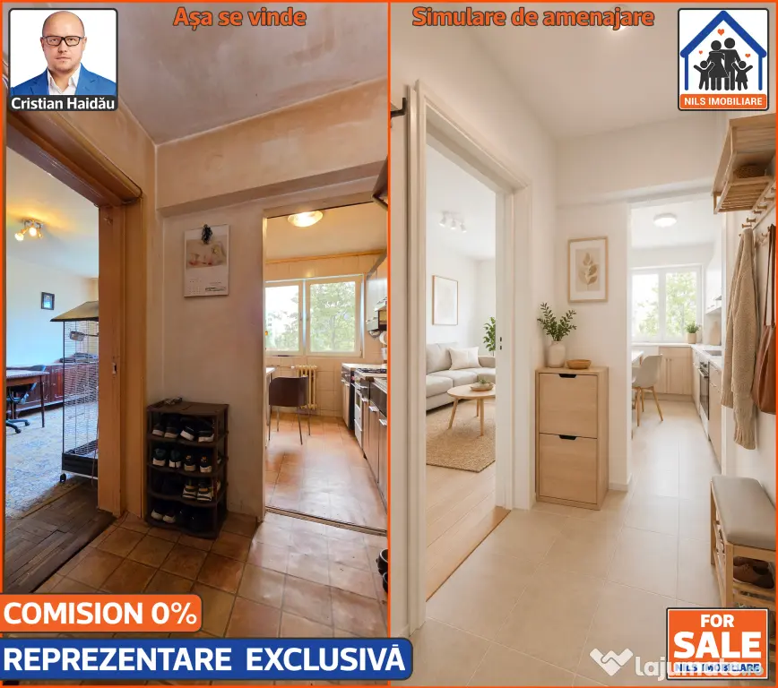 De vanzare: Apartament cu 3 camere in Titan | Pret corect!!!