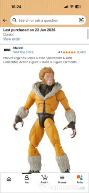 Marvel Legends Figurine Wolverine X-Men 