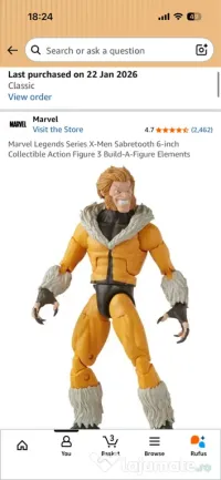 Marvel Legends Figurine Wolverine X-Men 