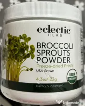 Extract din germeni de broccoli pudra, Eclectic Herb, antioxidant, detoxifiere. 