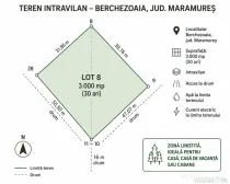 Teren intravilan 30 ari, ideal pentru casă, zonă Berchezoa