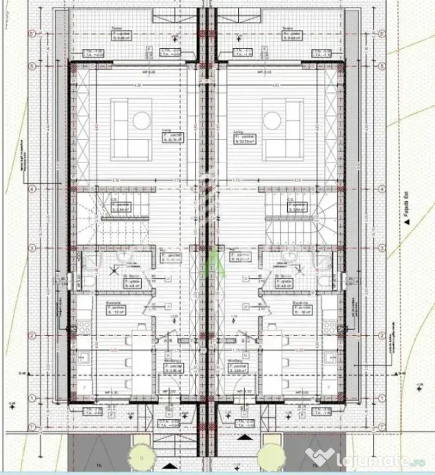 Casa tip duplex, zona parc Poligon, Florești