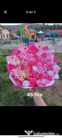 Trandafirii din săpun parfumat 