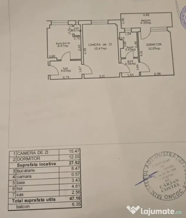 - Apartament 2 camere confort 1, Hipodrom.