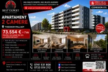 2 Camere Ideal Investitie|Discount 50% la Parcare pentru ava
