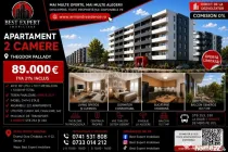 2 Camere Pallady| Avans 15%| Parcare 50% Discount| Ideal Inv