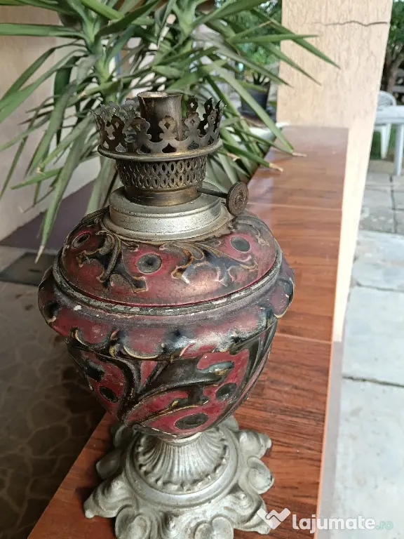 Lampa cu petrol R. Dietmar Viena 1900