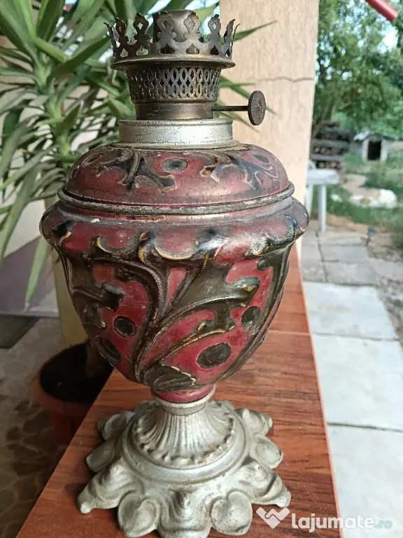 Lampa cu petrol R. Dietmar Viena 1900