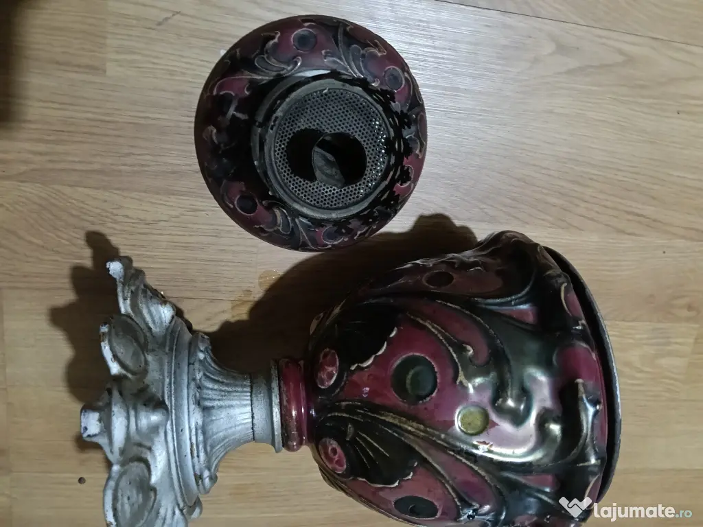 Lampa cu petrol R. Dietmar Viena 1900