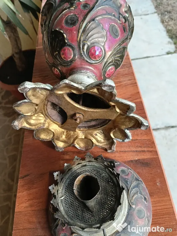 Lampa cu petrol R. Dietmar Viena 1900
