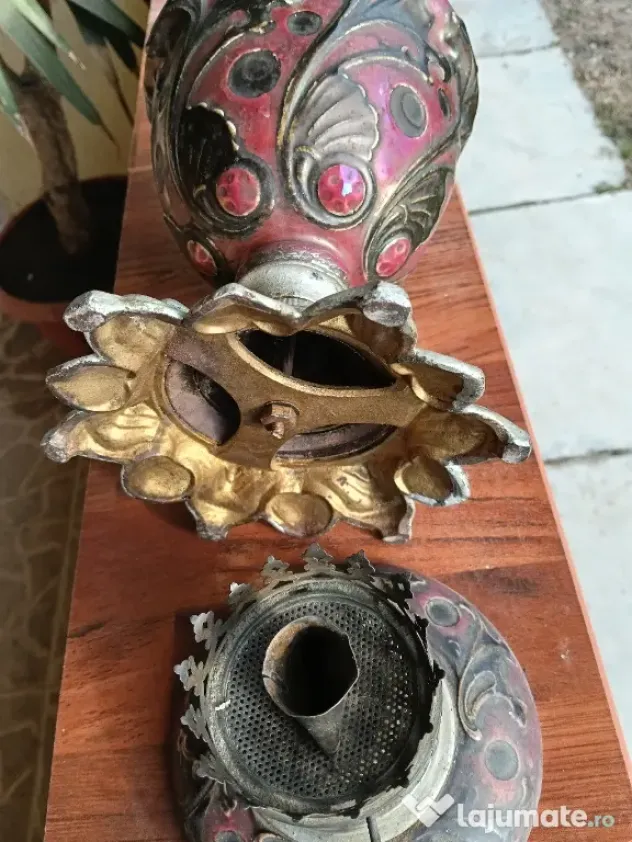 Lampa cu petrol R. Dietmar Viena 1900