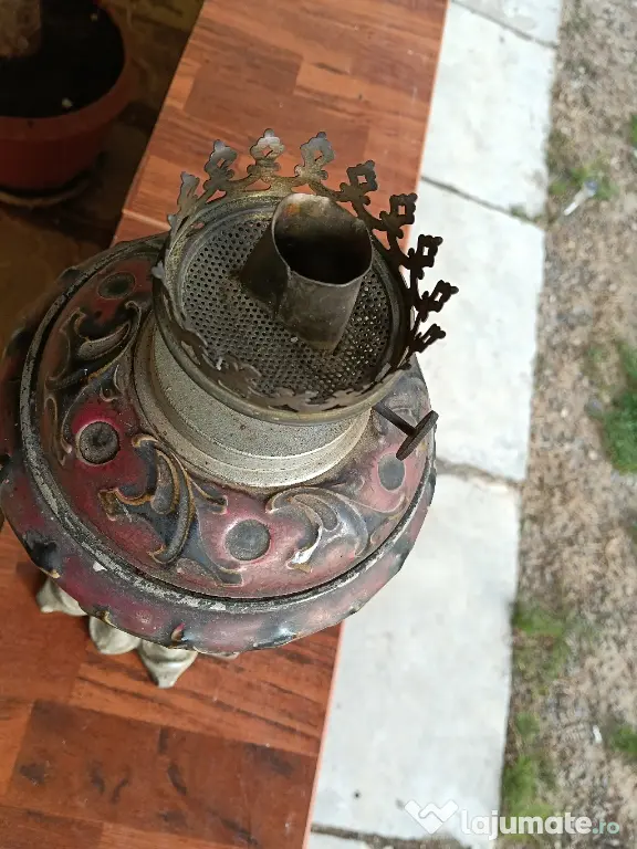 Lampa cu petrol R. Dietmar Viena 1900