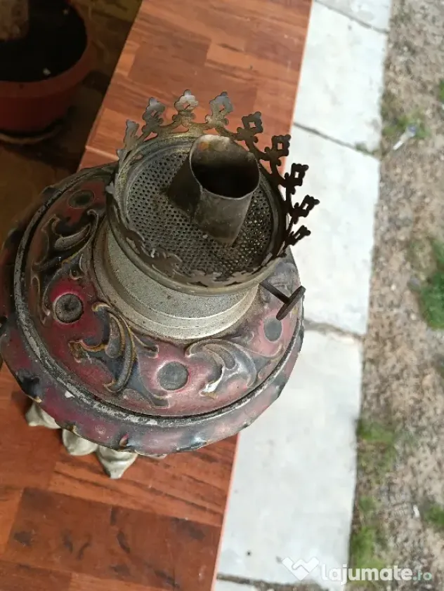 Lampa cu petrol R. Dietmar Viena 1900