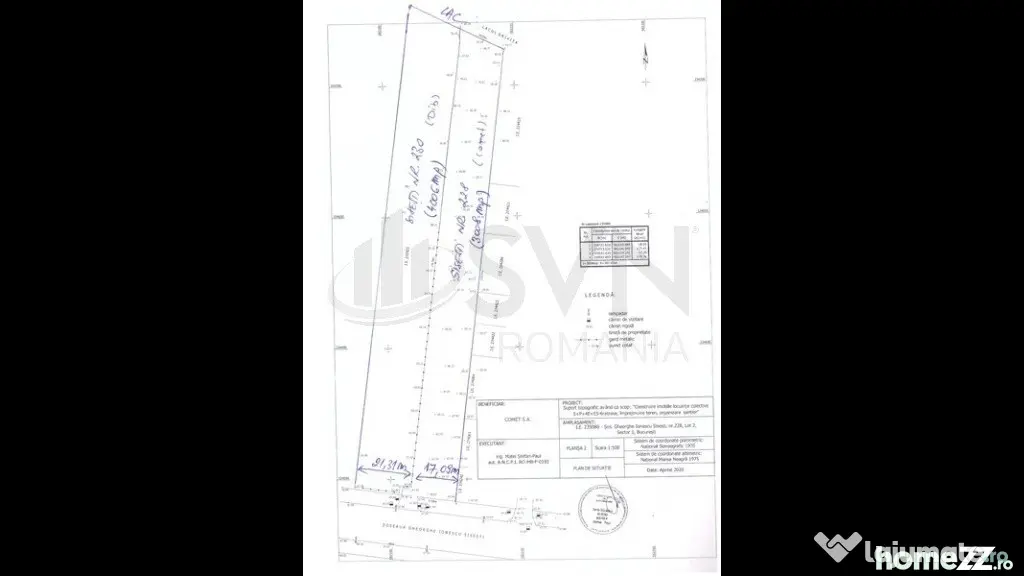 Teren constructii Baneasa 7000