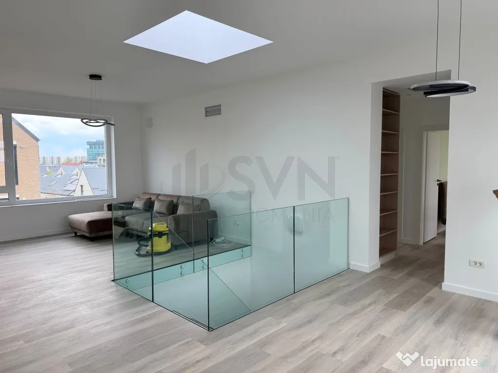 Duplex mobilat si utilat complet Catted Family Terasa gen...