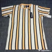 Tricou Denim Project XL nou cu etichetă bărbați model în dungi 