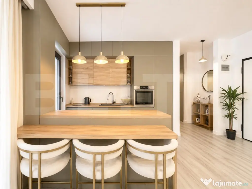 Apartament 2 camere | Lux | Complet mobilat și utilat | Par