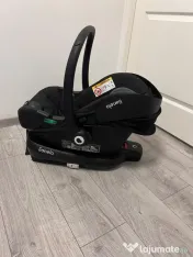 Cărucior Lionelo Bianka 3 în 1 + Scoică Astrid i-Size + Bază ISOFIX