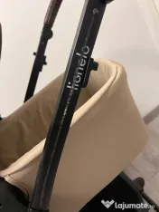 Cărucior Lionelo Bianka 3 în 1 + Scoică Astrid i-Size + Bază ISOFIX