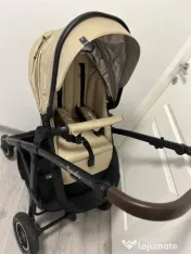 Cărucior Lionelo Bianka 3 în 1 + Scoică Astrid i-Size + Bază ISOFIX
