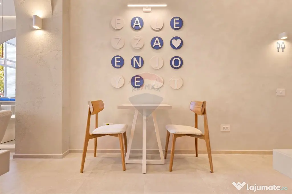 Spațiu comercial cu design premium Zona Polivalenta