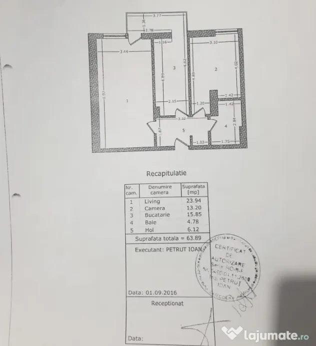 Apartament 2 camere și loc de parcare - Granvia Park Lujerului