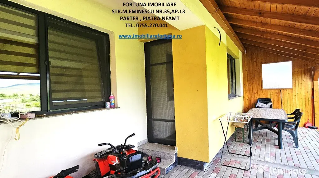 Proprietate Piatra Neamt - Casa moderna/Camin de suflet