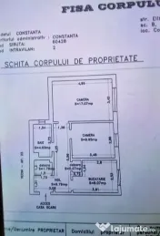 Inel 2, parter inalt, doua camere decomandate. 