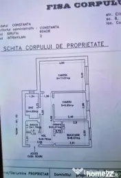 Inel 2, parter inalt, doua camere decomandate. 