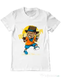 Tricou ADLER barbat The nightmare Alb