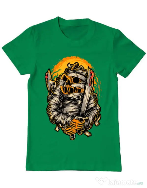 Tricou ADLER barbat Mumpkin Verde mediu