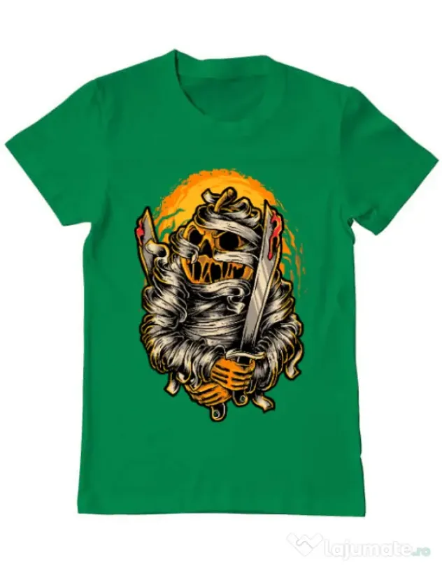 Tricou ADLER barbat Mumpkin Verde mediu