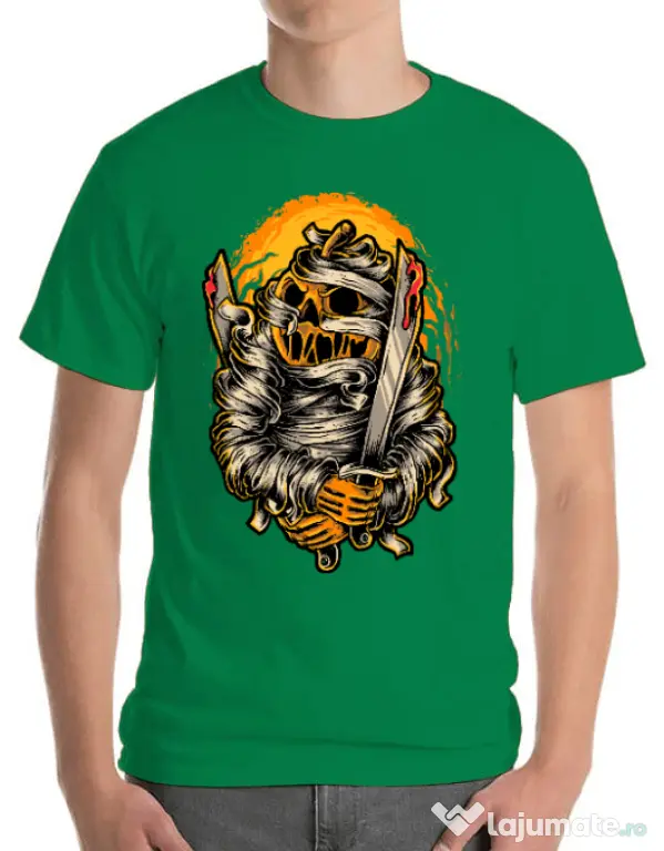 Tricou ADLER barbat Mumpkin Verde mediu