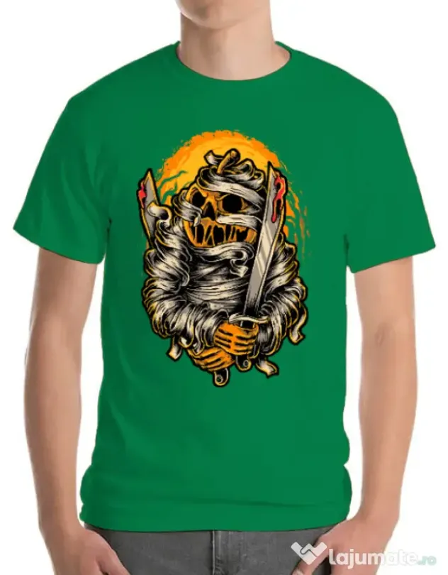 Tricou ADLER barbat Mumpkin Verde mediu