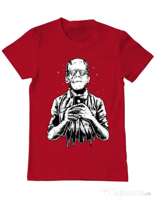 Tricou ADLER barbat Franselfiestein Rosu