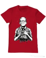 Tricou ADLER barbat Franselfiestein Rosu