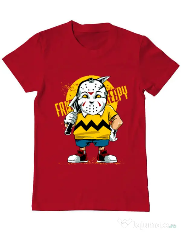Tricou ADLER barbat Bad boy Rosu