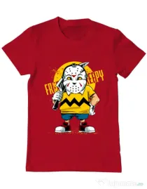 Tricou ADLER barbat Bad boy Rosu