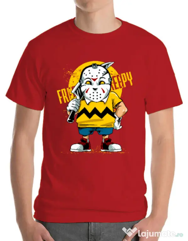 Tricou ADLER barbat Bad boy Rosu