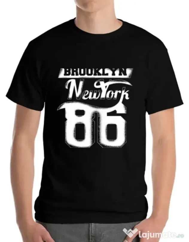 Tricou ADLER barbat Brooklyn Negru