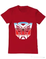 Tricou ADLER barbat Transformers Rosu
