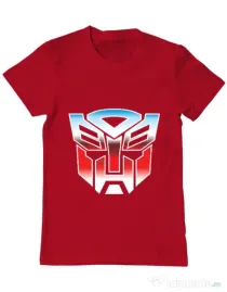 Tricou ADLER barbat Transformers Rosu