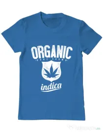 Tricou ADLER barbat Indica Albastru azuriu